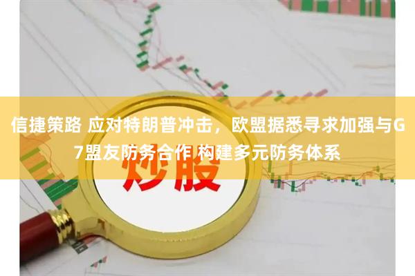 信捷策路 应对特朗普冲击，欧盟据悉寻求加强与G7盟友防务合作 构建多元防务体系
