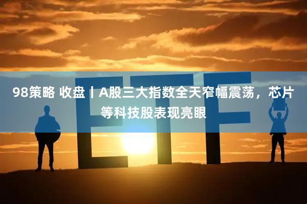 98策略 收盘丨A股三大指数全天窄幅震荡，芯片等科技股表现亮眼